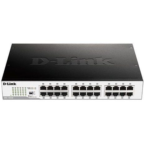 سوئیچ 24 پورت دی لینک مدل DGS-1024D نمای ۲